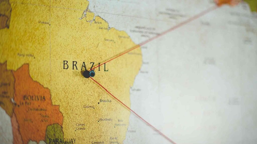 closeup-shot-black-pin-brazil-country-map